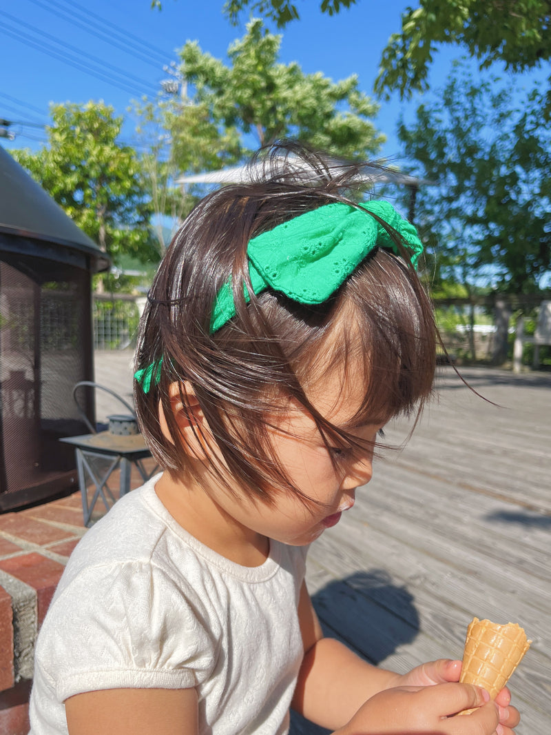 Cotton lace hair-band