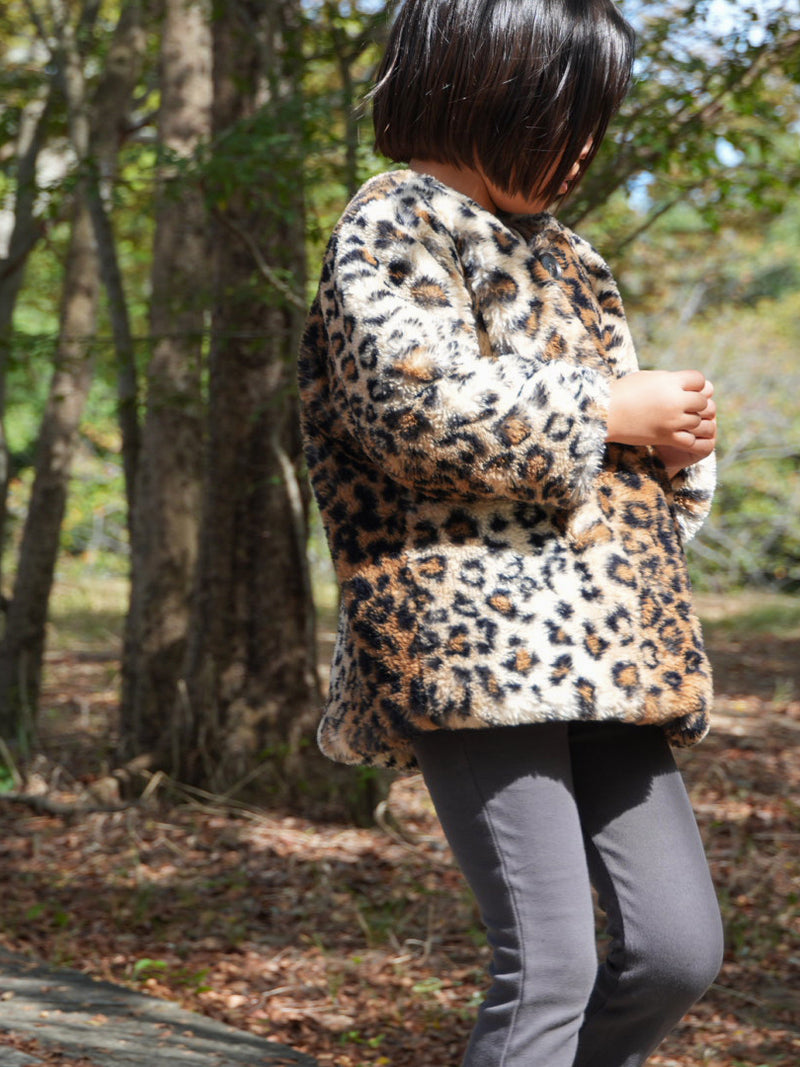 Leopard fur coat