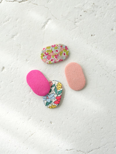 Flower fabric pin