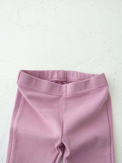 Flare cotton pants