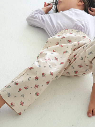 【20％OFF】Flower finger pants