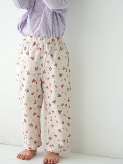 【20％OFF】Flower finger pants