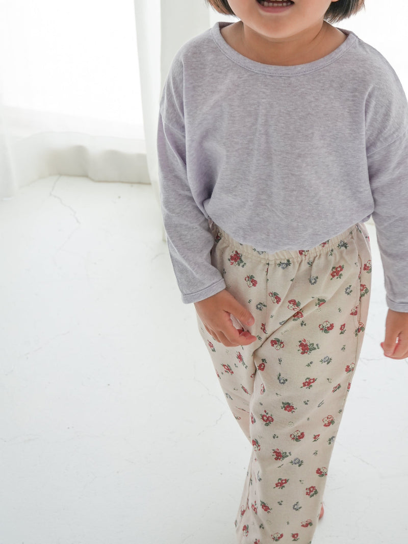 【20％OFF】Flower finger pants