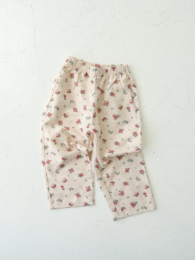 【20％OFF】Flower finger pants