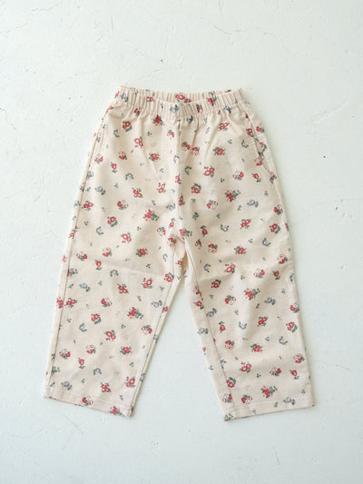 【20％OFF】Flower finger pants