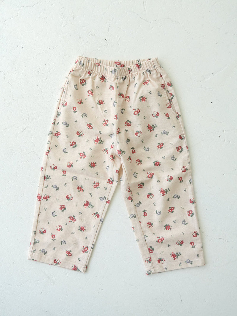 Flower finger pants