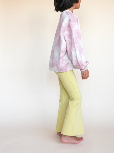 Flare cotton pants