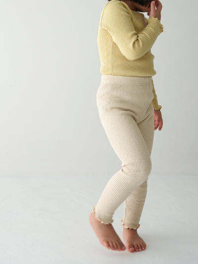 Ribbed modal leggings