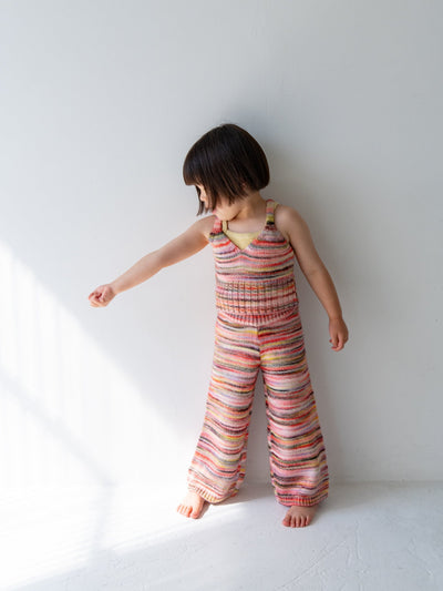 Marble knit pants