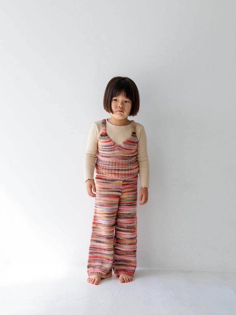 Marble knit pants