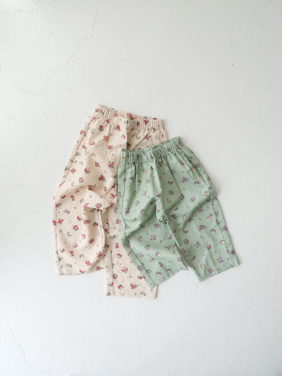 Flower finger pants