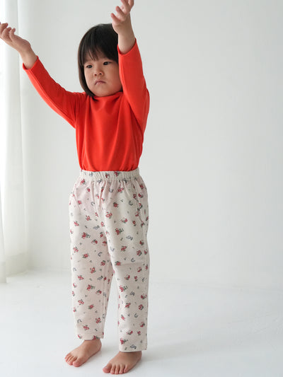 Flower finger pants