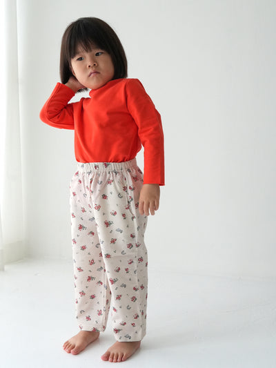 Flower finger pants