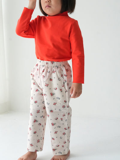 Flower finger pants