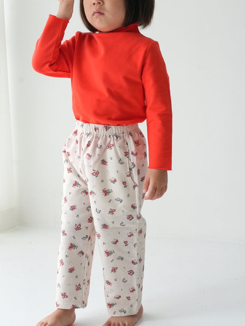 【20％OFF】Flower finger pants