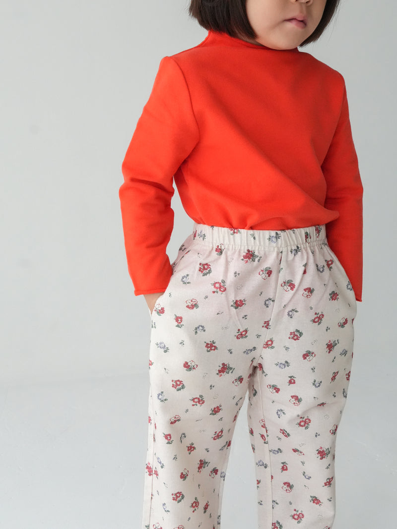 【20％OFF】Flower finger pants