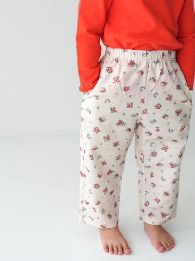 【20％OFF】Flower finger pants