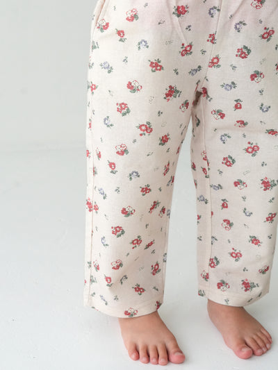 【20％OFF】Flower finger pants