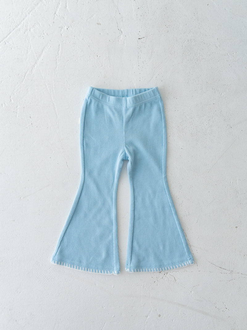 Stitch flare pants