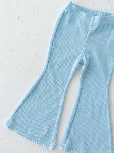 Stitch flare pants