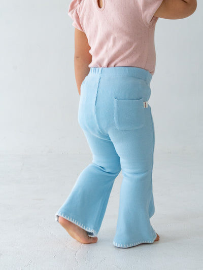 Stitch flare pants