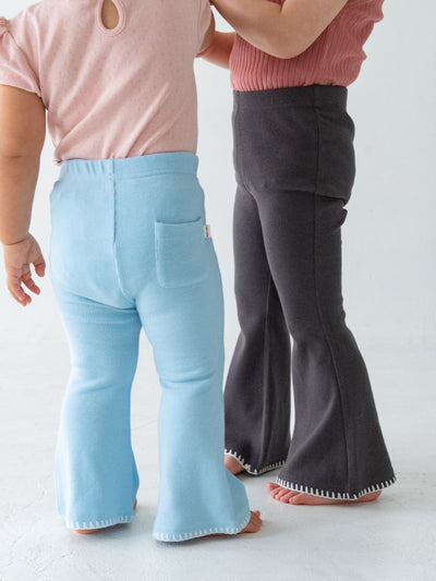 Stitch flare pants
