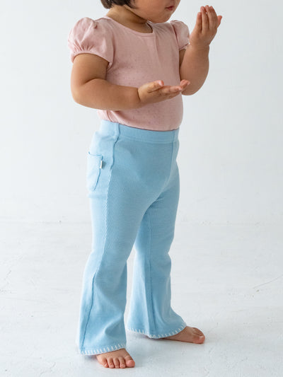 Stitch flare pants