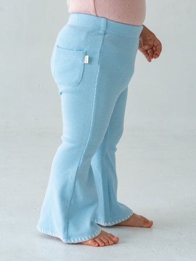 Stitch flare pants