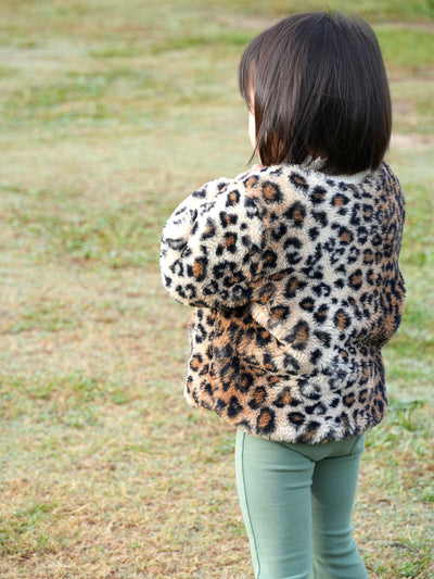 Leopard fur coat