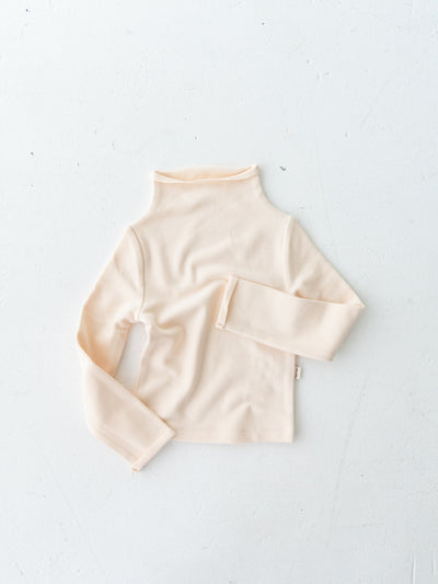 Fluffy warm high neck