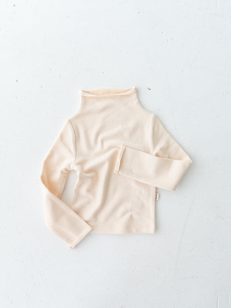 Fluffy warm high neck