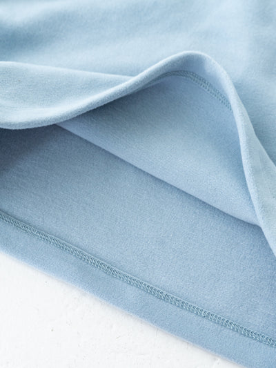 Fluffy warm high neck