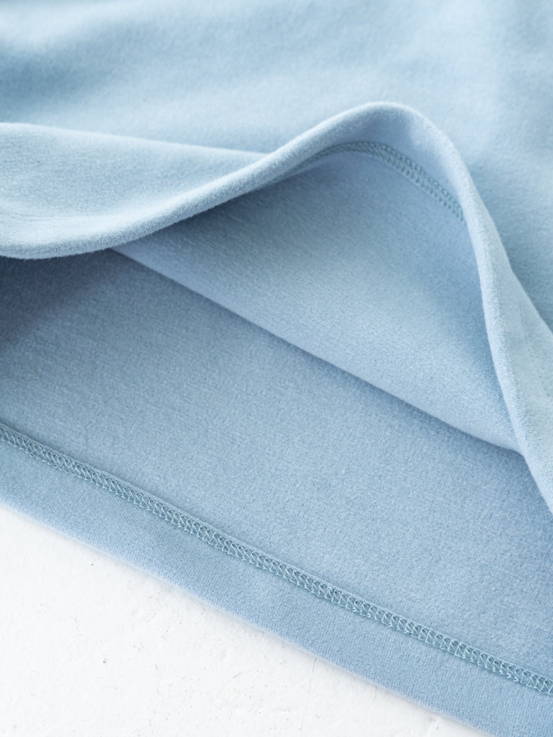 Fluffy warm high neck