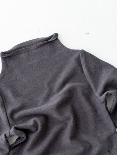 Fluffy warm high neck