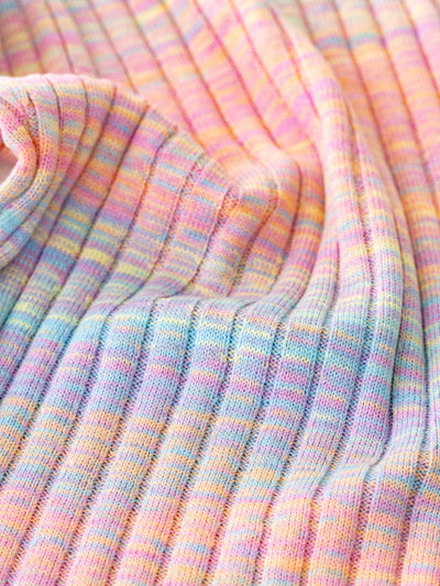 Gradation knit pants