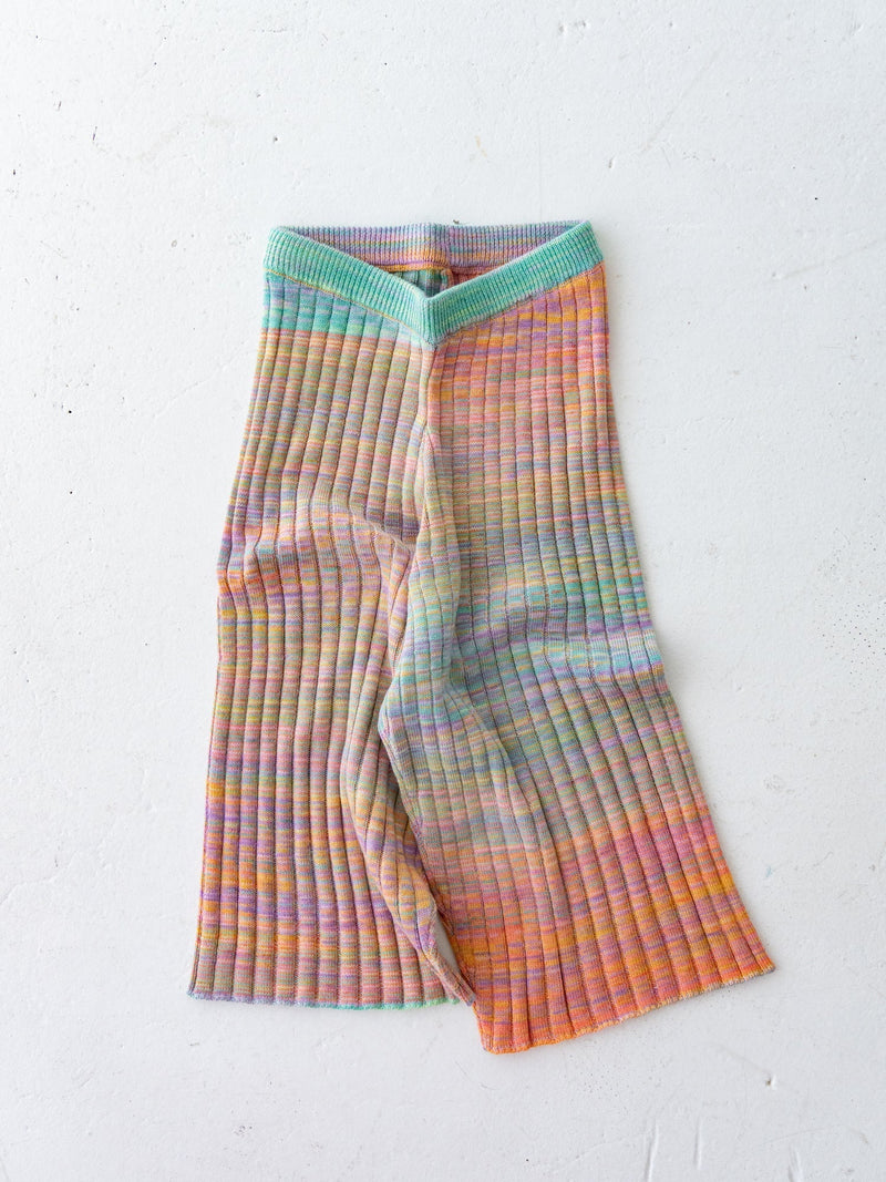 Gradation knit pants