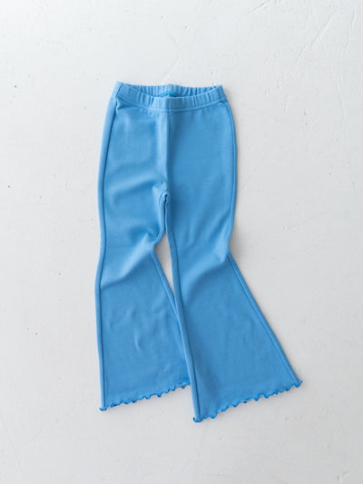 Flare cotton pants
