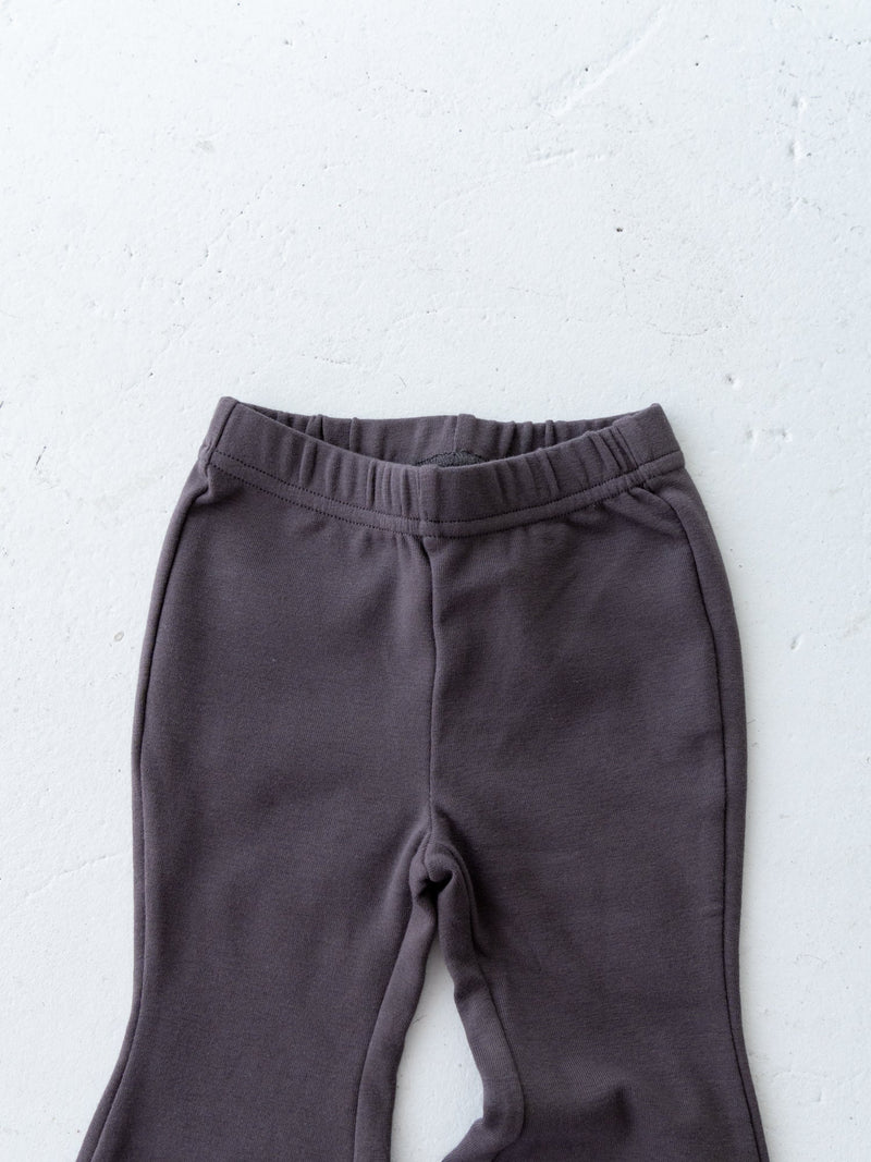 Flare cotton pants