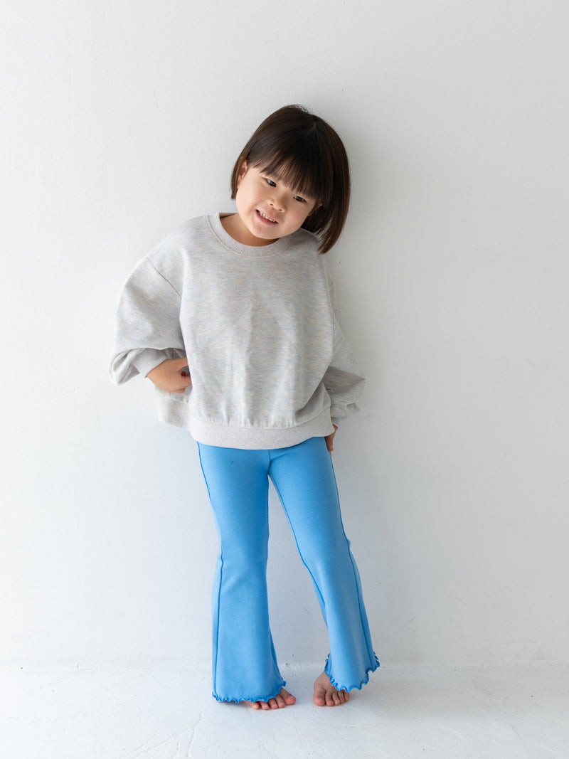 Flare cotton pants