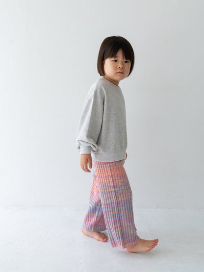 Gradation knit pants