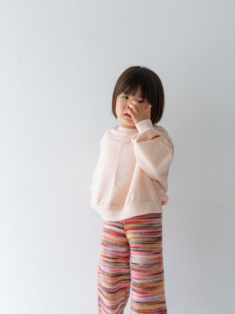 Marble knit pants
