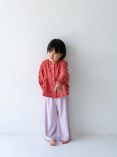 Flower line pants