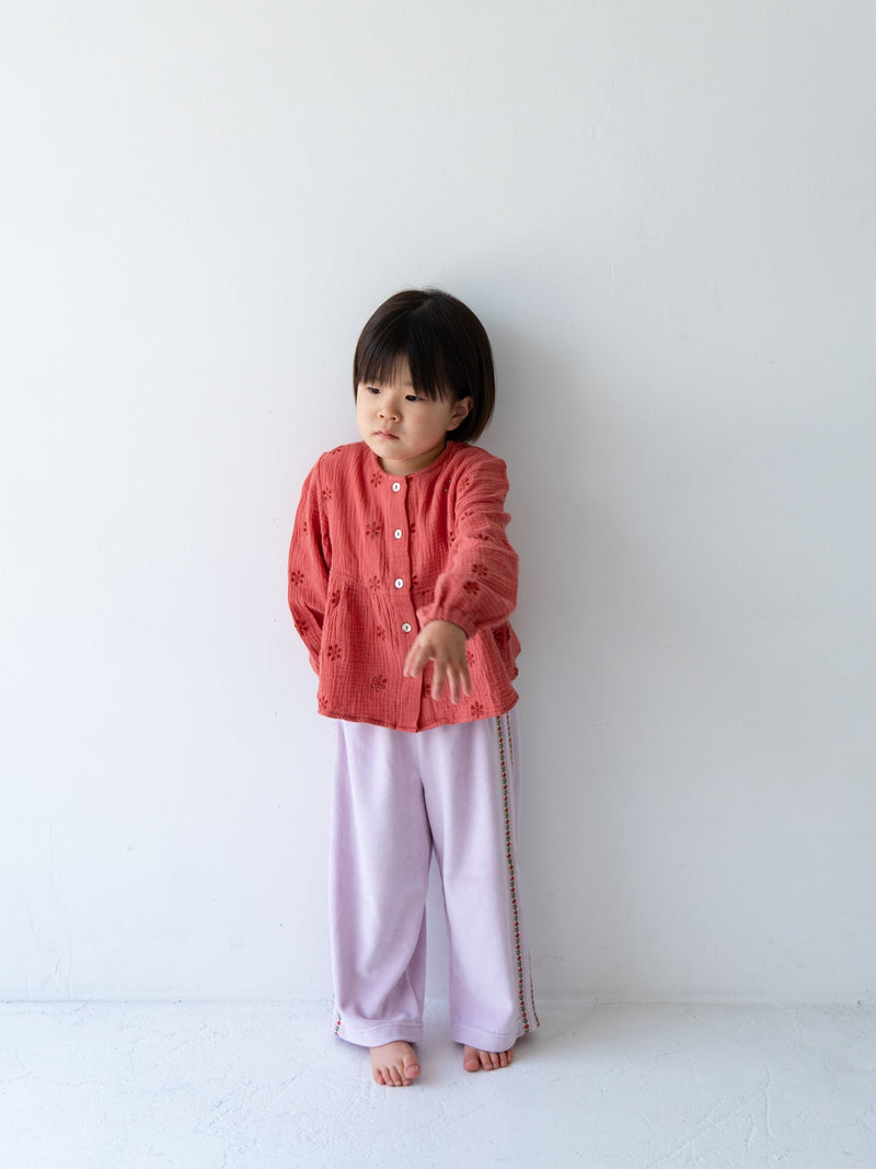 Flower line pants