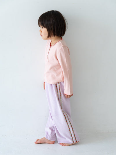Flower line pants