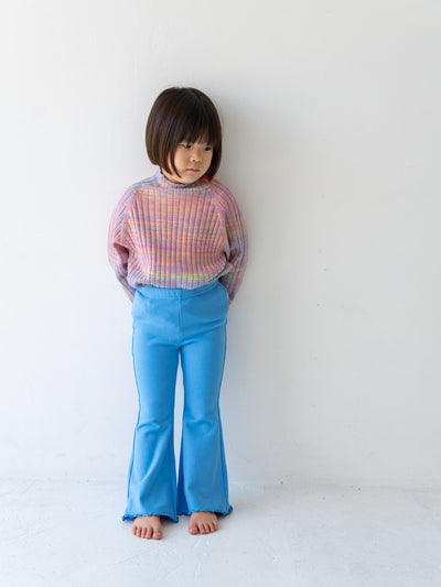 Flare cotton pants