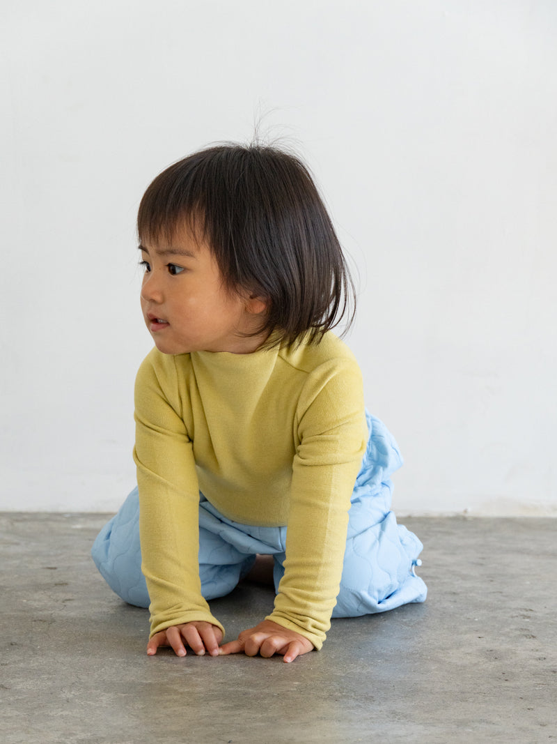 Fluffy warm high neck