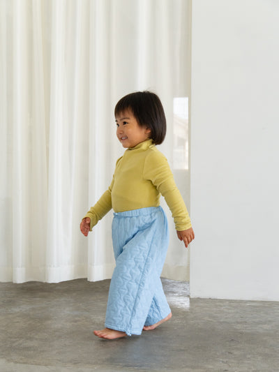 Fluffy warm high neck