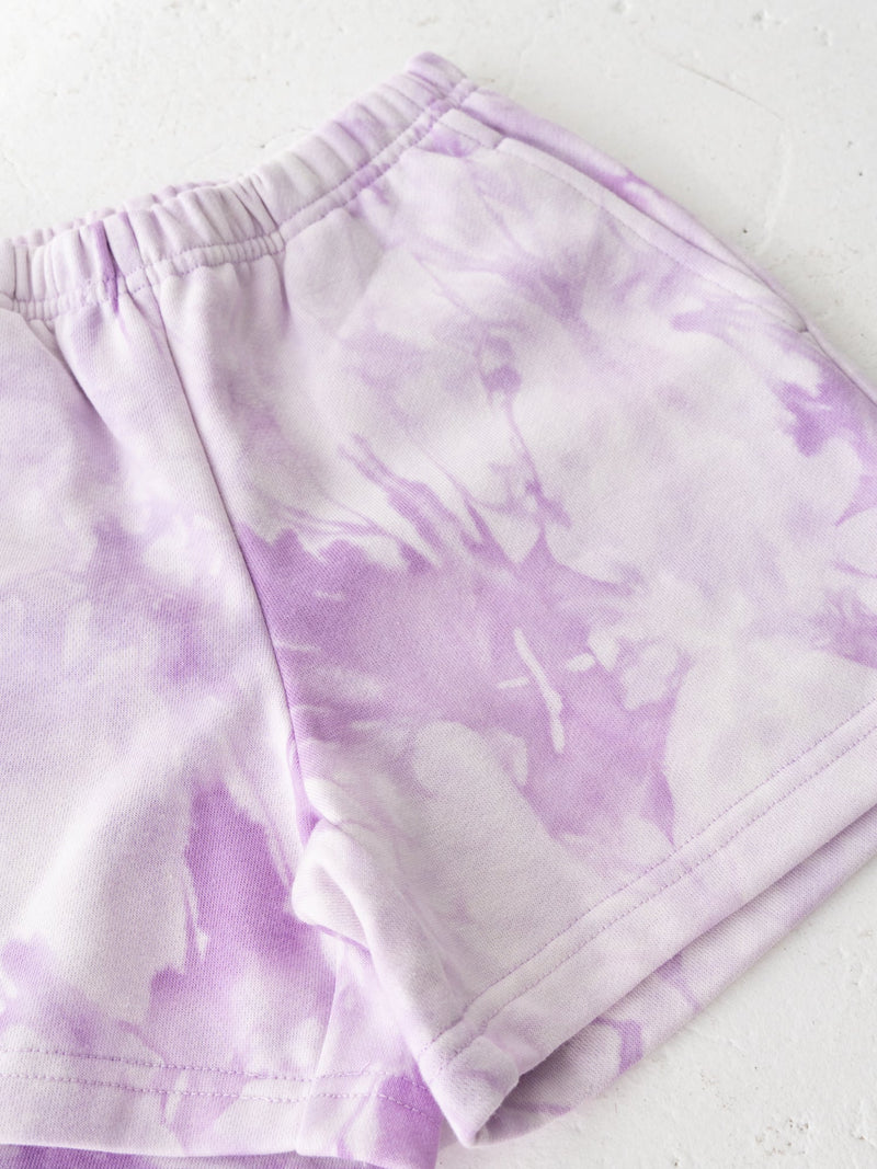Tie-dye shorts