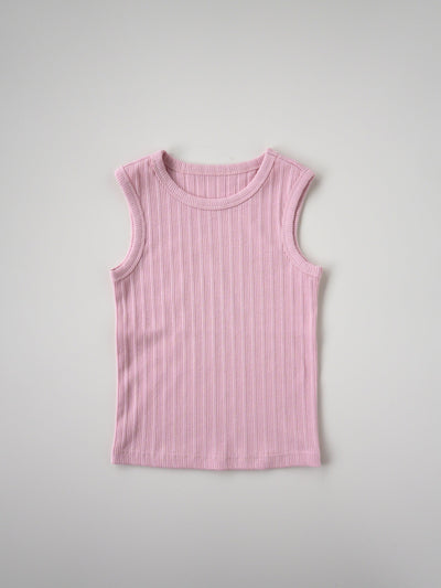 Ribbed sleeveless