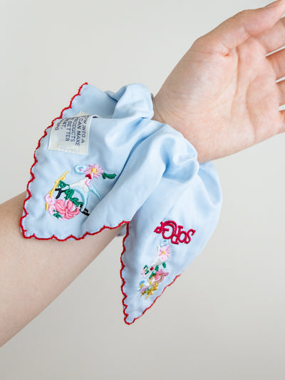 Mini scarf chou-chou